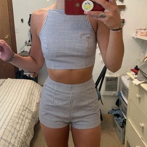 Urban Outfitters short and tank top set